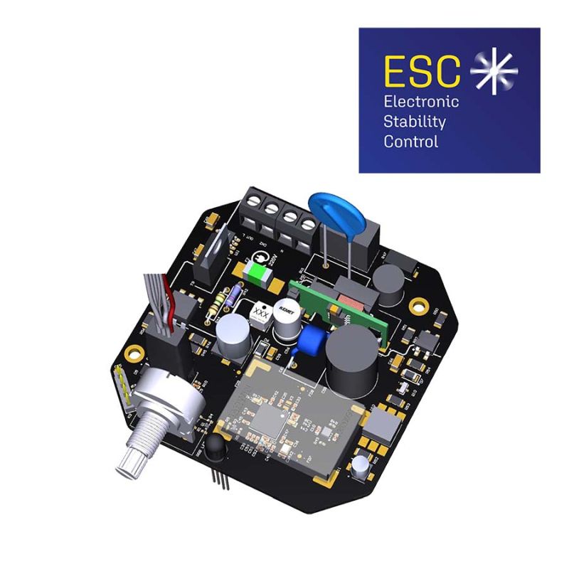 ESC — elektroniczny system stabilizacji do wirówek do miodu