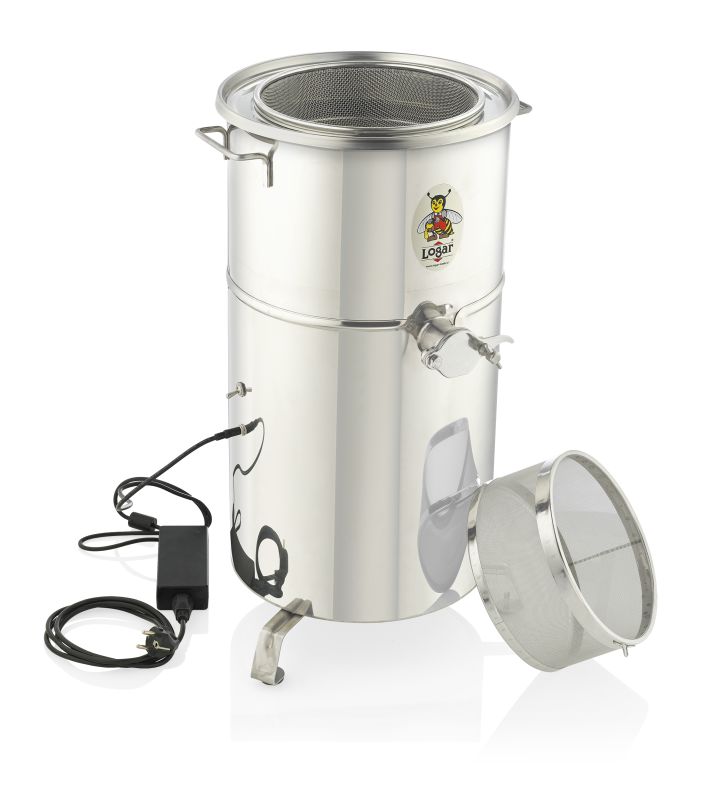Urządzenie do sączenia Logar z obrotowym drobnym filtrem