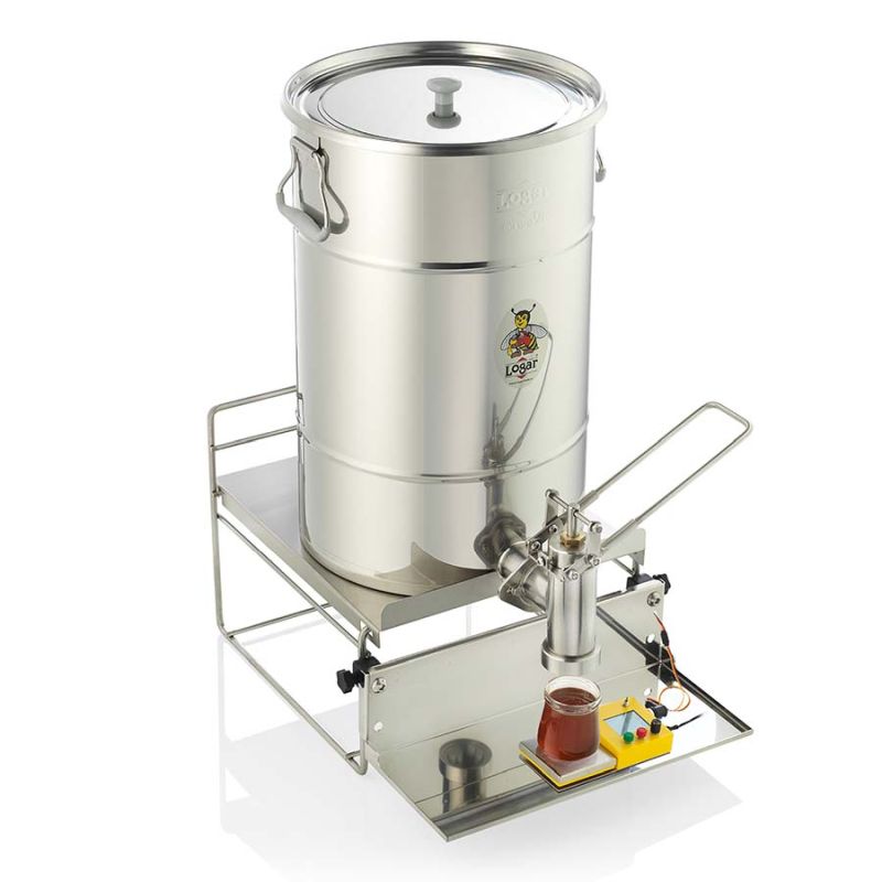 Logar Dozownik miodu – zestaw z kranem bezkapowym – Nr kat. 7292