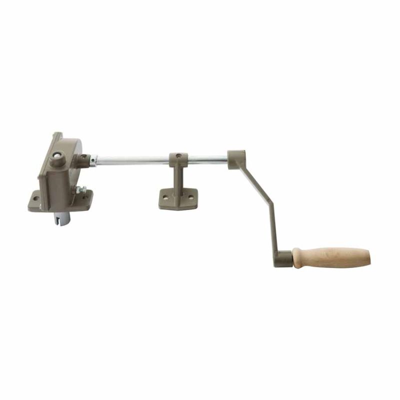 Ręczny napęd z wolnobiegiem i hamulcem